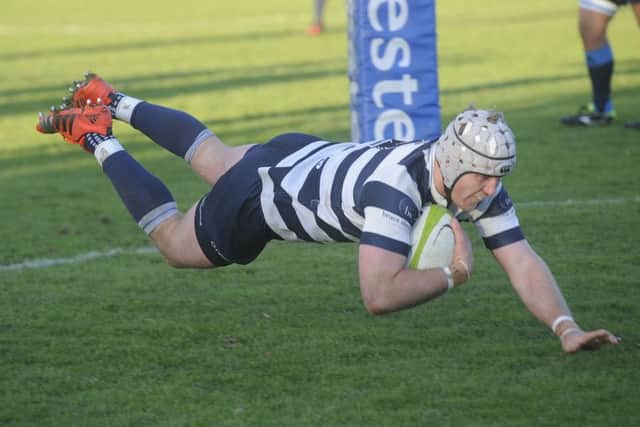 Heriot's Michael Liness. Pic: Greg Macvean/Johnston Press