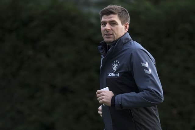 Steven Gerrard could be forced into a rethink in January. Picture: SNS Group