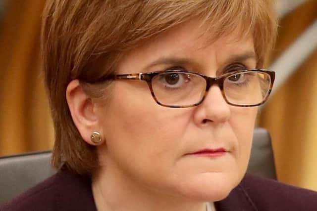 Scotland's First Minister Nicola Sturgeon. Picture: Jane Barlow/PA Wire