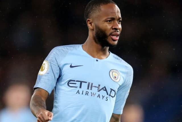 Raheem Sterling was not shocked by the racial abuse directed towards him. Picture: PA