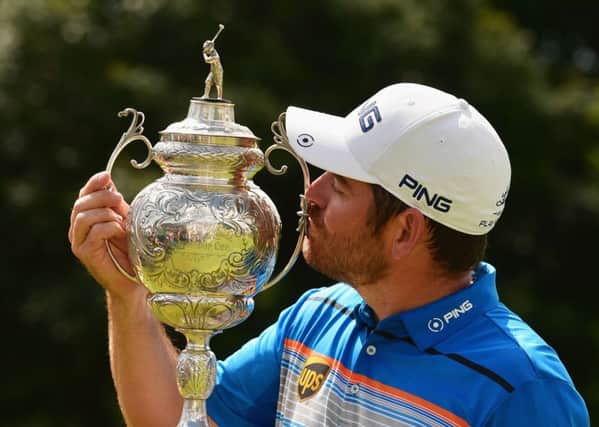 Home favourite Louis Oosthuizen claimed his first victory in the South African Open. Picture: Getty