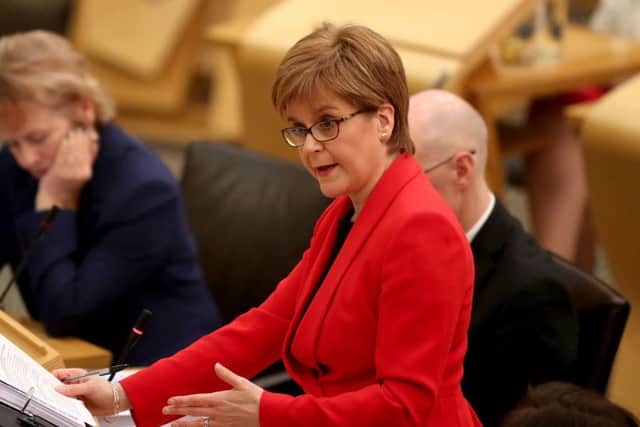 Nicola Sturgeon said she wanted to ensure Brexit does not harm human rights in Scotland. Picture: PA
