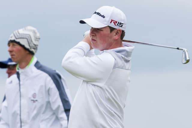Playing with two world stars has given Bob MacIntyres self-belief a boost in his first year on the European Tour. Picture: SNS.