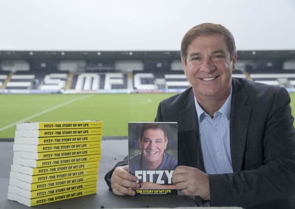 Tony Fitzpatrick at the launch of his autobiography at  St Mirren Park. Picture: JSHPIX.CO