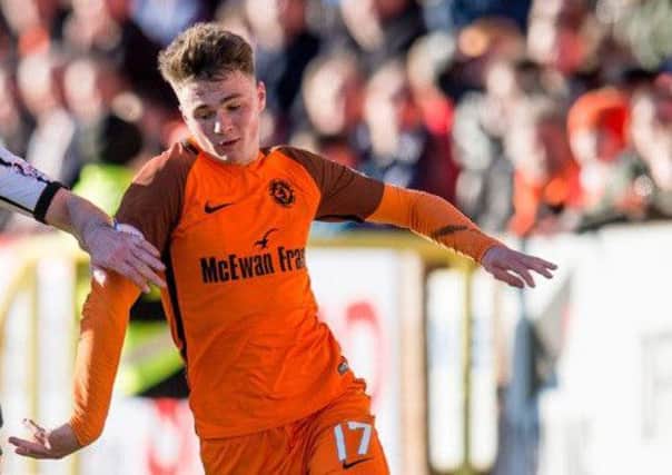 Jamie Robson in action for Dundee United.  Picture: SNS.