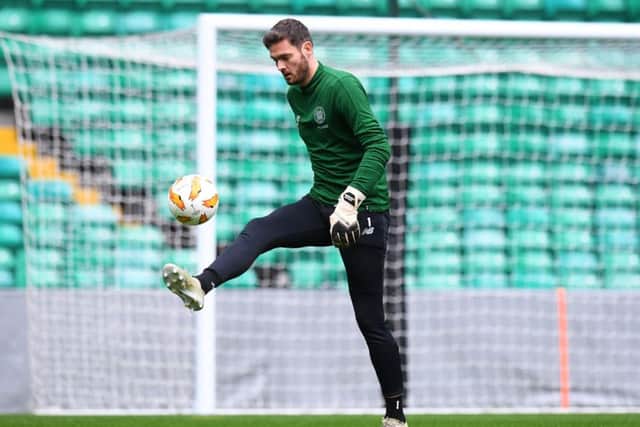 Craig Gordon is gearing up for this weeks Europa League clash against RB Salzburg.