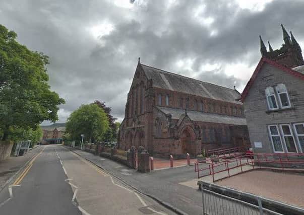 The alleged abuse took place at St Patrick's church in Dumbarton