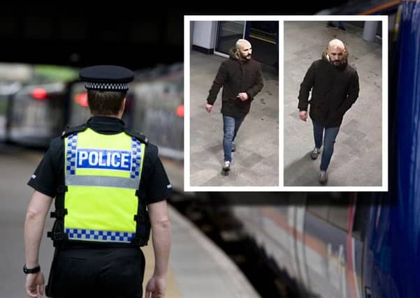 Police are keen to speak to the man in the CCTV pictures.