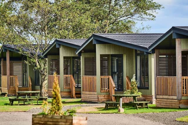 This latest funding will allow the business to grow to 19 lodges and build a new bistro that will open in the spring. Picture: Fraser Band