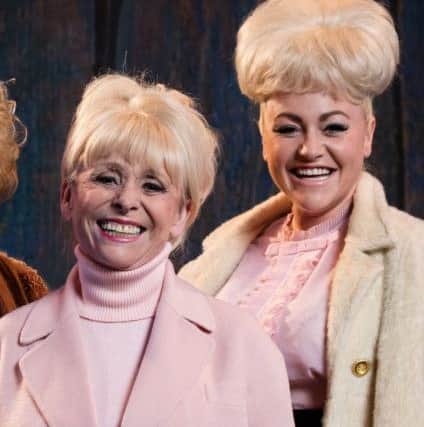 Winstone played a young Barbara Windsor in the 2016 BBC biopic Babs. Picture: BBC, Sophie Mutevelian