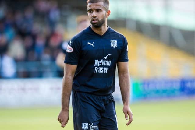 Wanted man: Adil Nabi in action for Dundee. Picture: SNS Group