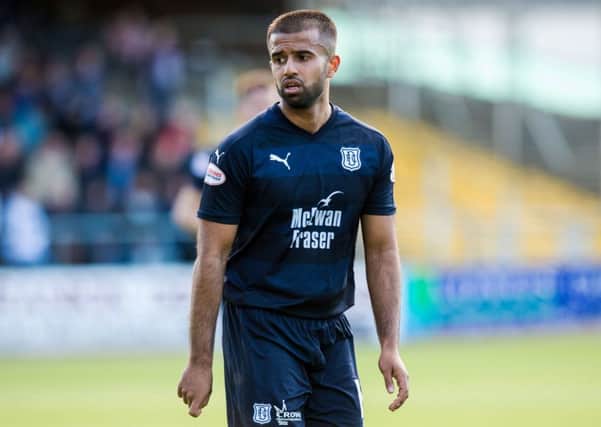 Wanted man: Adil Nabi in action for Dundee. Picture: SNS Group