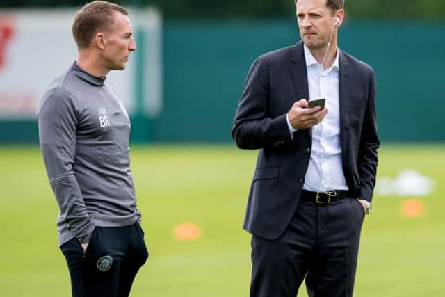 Celtic have denied Lee Congerton has left the club.