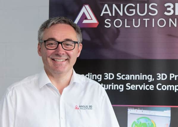 Andy Simpson, Managing Director of Angus 3D Solutions.