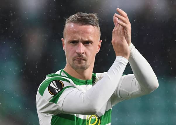 Professional help: Celtic striker Leigh Griffiths. Picture: SNS Group