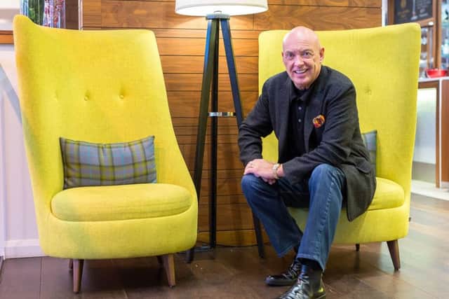 Robert Kilgour has made a big contribution to Macmillan Cancer Support as well as banging the business drum for the Union. Picture: Nick Mailer