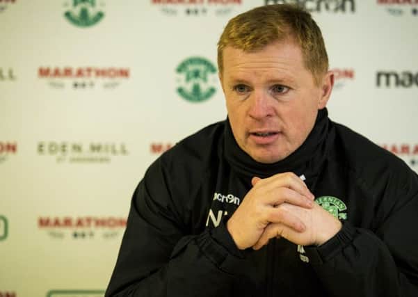 Neil Lennon is wary of the threat posed by Celtic and believes Hibs need to be at their very best to get a result. Picture: SNS Group