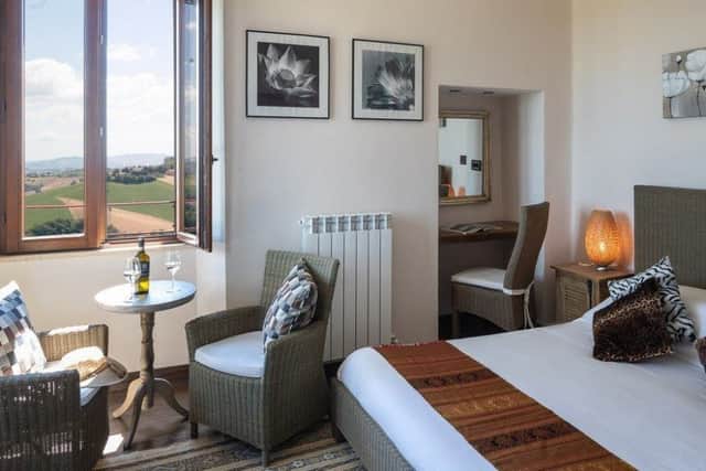Hotel Leone, Montelparo, is a former taverna whose restoration was a labour of love