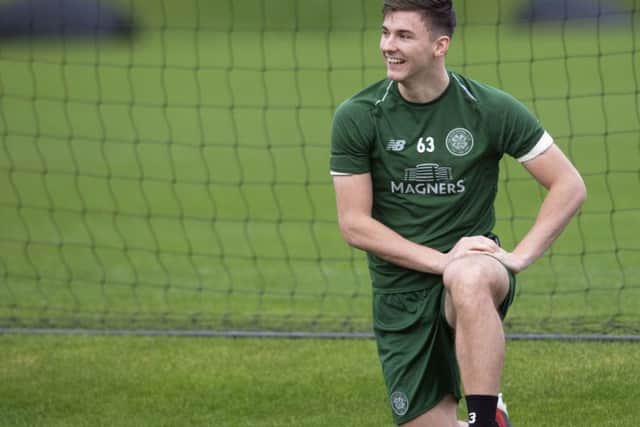 Celtic should be boosted by the return of Kieran Tierney. Picture: SNS
