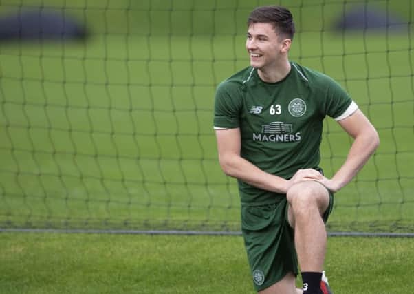 Celtic should be boosted by the return of Kieran Tierney. Picture: SNS