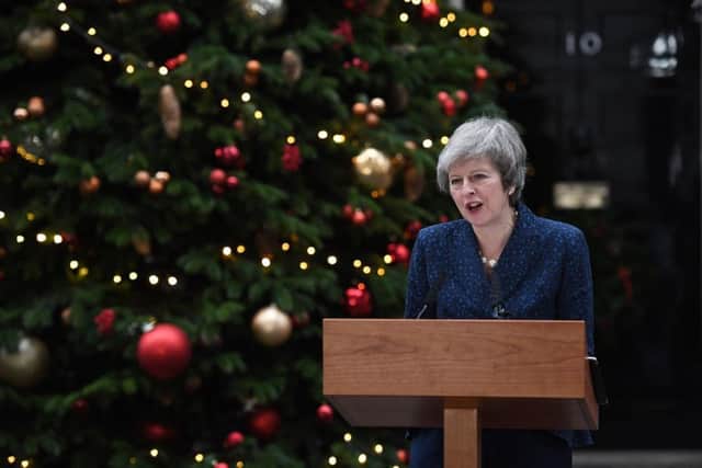 Theresa May. Picture: Getty Images.