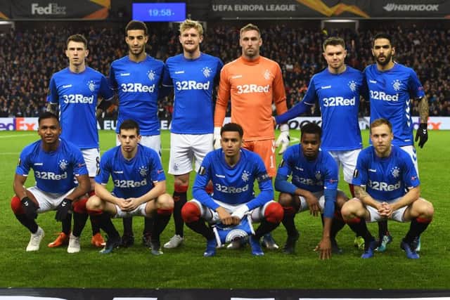 Rangers will reach the Europa League knockout stages with a win over Rapid Vienna. Picture: SNS/Craig Williamson