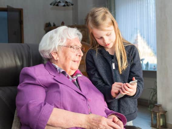 Digitally-savvy youngsters could help older people embrace technology and connect the generations, writes Lesley Riddoch