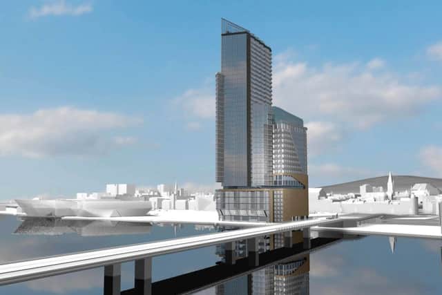 Plans have been unveiled for the tallest building in Scotland  a 39-storey skyscraper in Dundee.