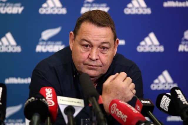 New Zealand coach Steve Hansen. Picture: Fiona Goodall /AFP/Getty Images