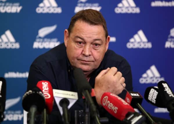 New Zealand coach Steve Hansen. Picture: Fiona Goodall /AFP/Getty Images