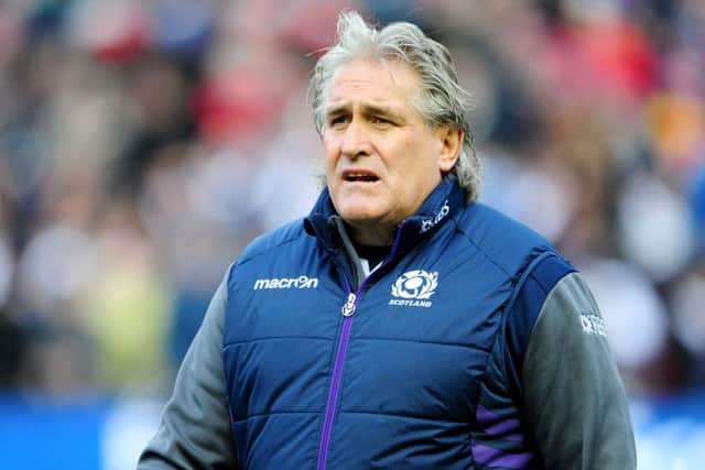 SRU's director of rugby Scott Johnson could be heading back to Australia.
Picture: Ian Rutherford