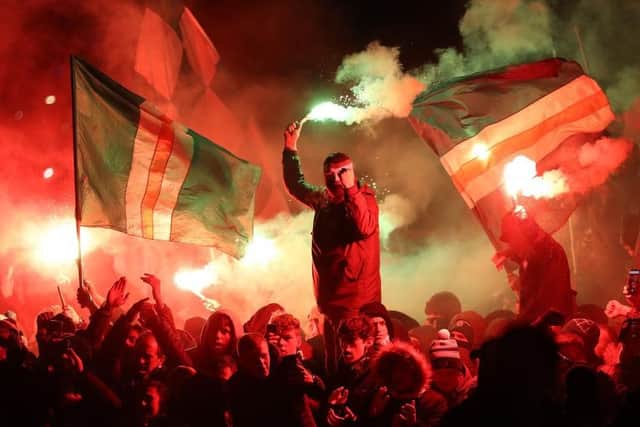 Austrian press described the Celtic Park atmosphere as "notorious", "infamous" and "special" (Photo: Getty)