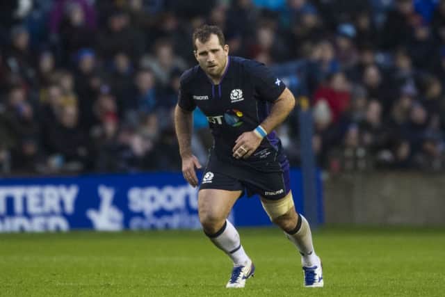 Six Nations fears: Glasgow's Fraser Brown. Picture: SNS Group