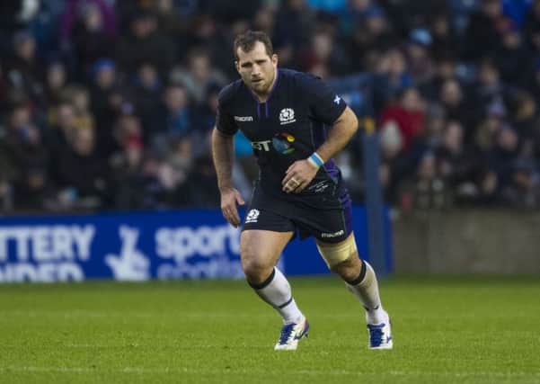 Six Nations fears: Glasgow's Fraser Brown. Picture: SNS Group