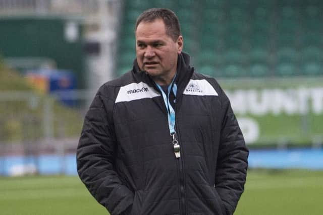 Glasgow Warriors head coach Dave Rennie. Picture: Gary Hutchison/SNS/SRU