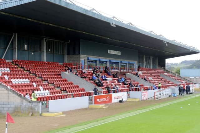 Stirling's game at Forthbank has been called off. Pic: Michael Gillen