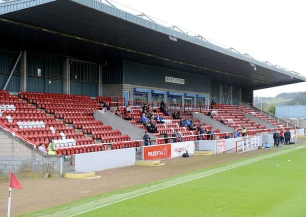 Stirling's game at Forthbank has been called off. Pic: Michael Gillen