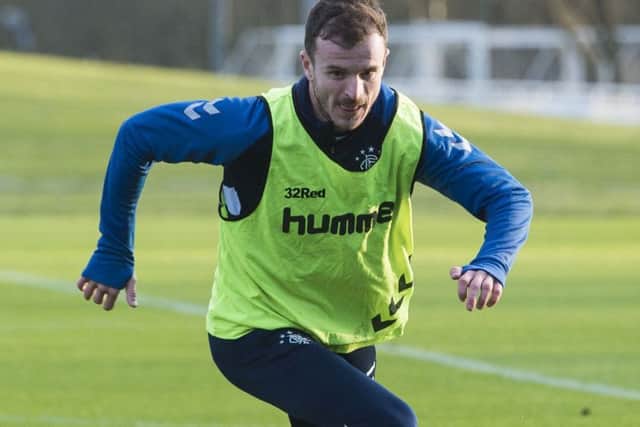 Rangers' Andy Halliday. Pic: SNS/Paul Devlin
