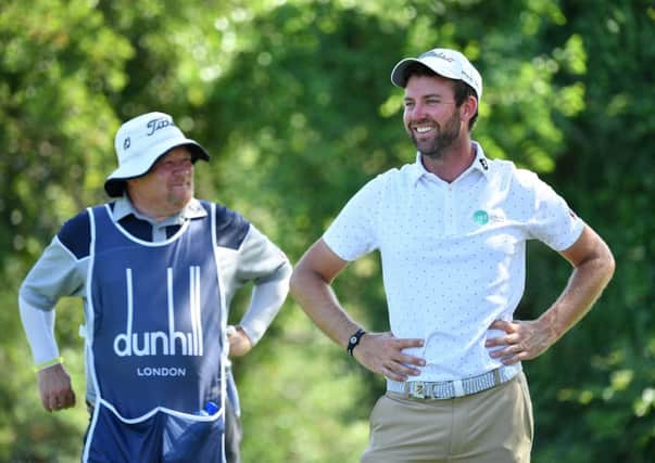 Scott Jamieson at the Alfred Dunhill Championships.  Pic: Stuart Franklin/Getty Images