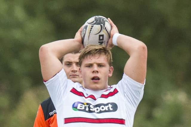 Jake Kerr didn't get a look-in at Edinburgh. Pic: SNS/SRU/Craig Watson
