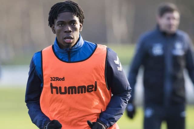 Ovie Ejaria has now left Rangers. Pic: SNS/Paul Devlin