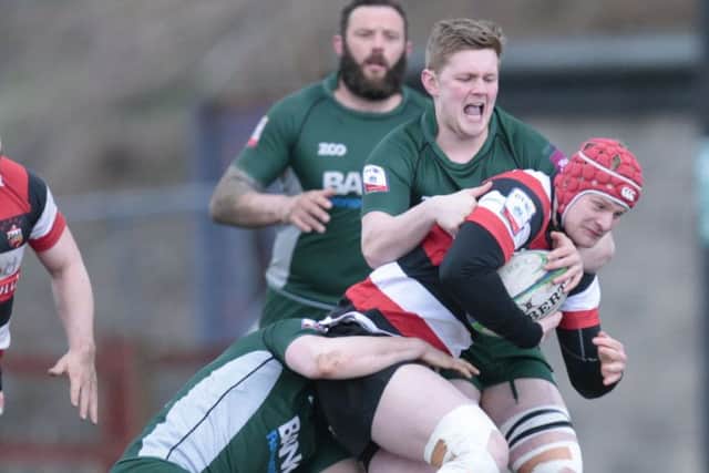 Shaun Fairbairn in action. Pic: SNS/SRU/Graham Stuart