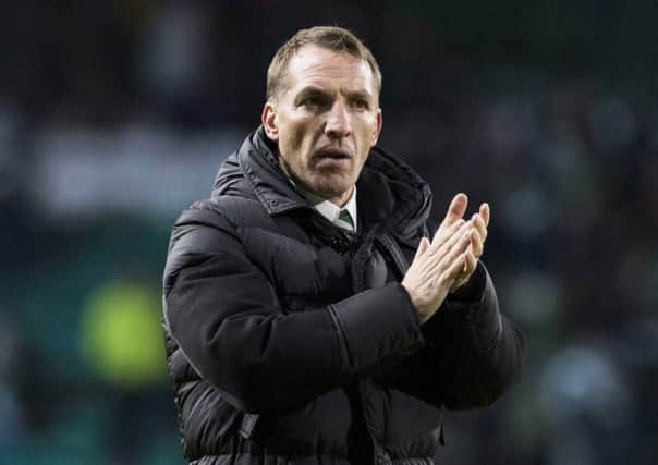 Celtic manager Brendan Rodgers. Pic: SNS/Paul Devlin
