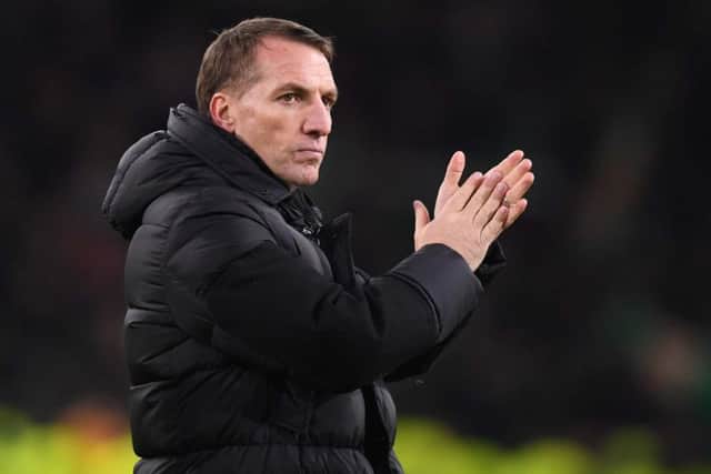 Celtic manager Brendan Rodgers. Pic: SNS/Craig Williamson