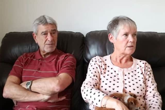 Ian and Margaret Meikle were targeted by fraudsters and almost lost out on thousands of pounds. Picture: Police Scotland