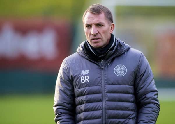 Celtic manager Brendan Rodgers led his side to the knockout stages of the 2018/19 Europa League. Picture: SNS Group