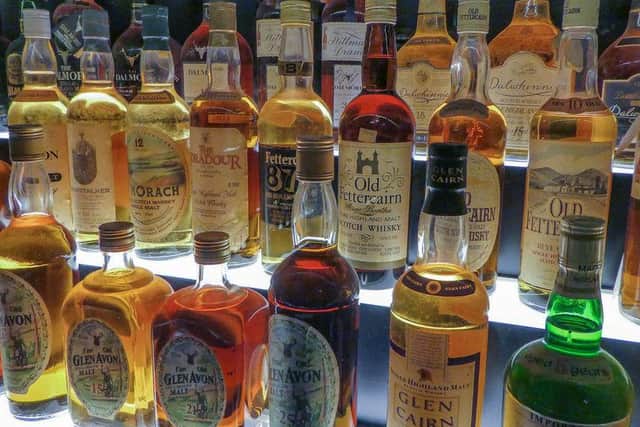 A huge haul of whisky has been stolen from a lorry at a Scottish farm