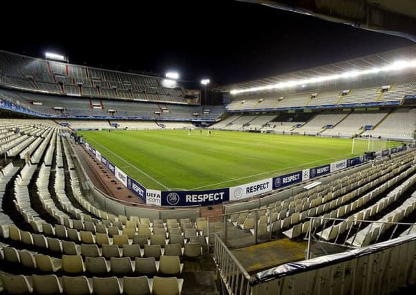 Valencia's  Mestalla stadium.