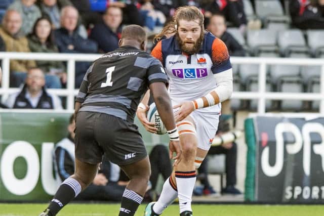 Ben Toolis says he wasn't at all surprised by Edinburgh's Champions Cup win at Kingston Park. Picture: Gary Hutchison/SNS/SRU