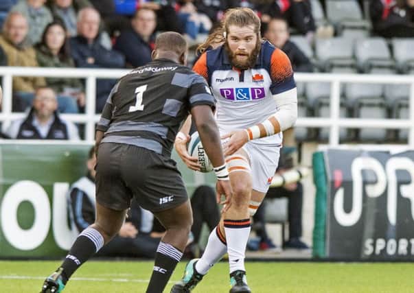 Ben Toolis says he wasn't at all surprised by Edinburgh's Champions Cup win at Kingston Park. Picture: Gary Hutchison/SNS/SRU